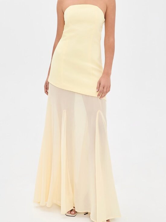 Dresses & Skirts - endless rose Strapless Combined Godet Dress